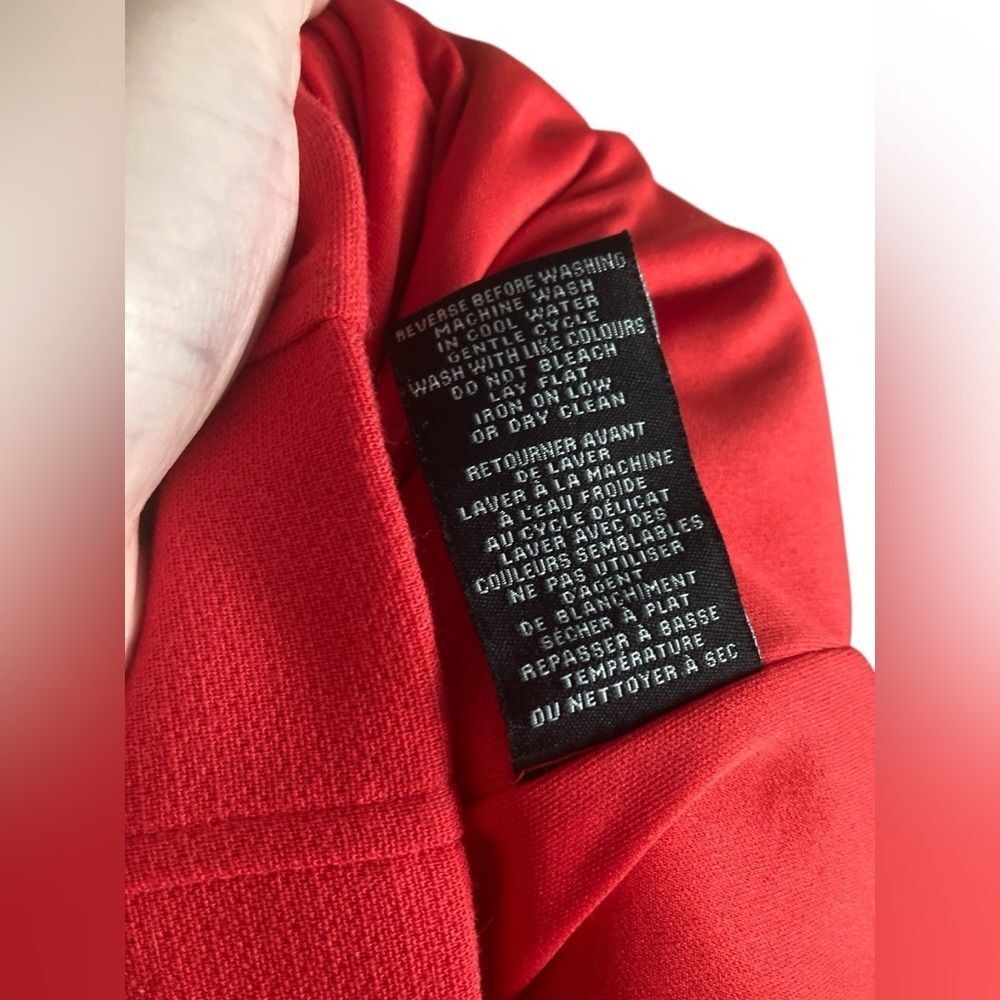 Women’s Mario Serrani red sheath dress 10 made in Italy pin up wedding guest - Picture 12 of 15
